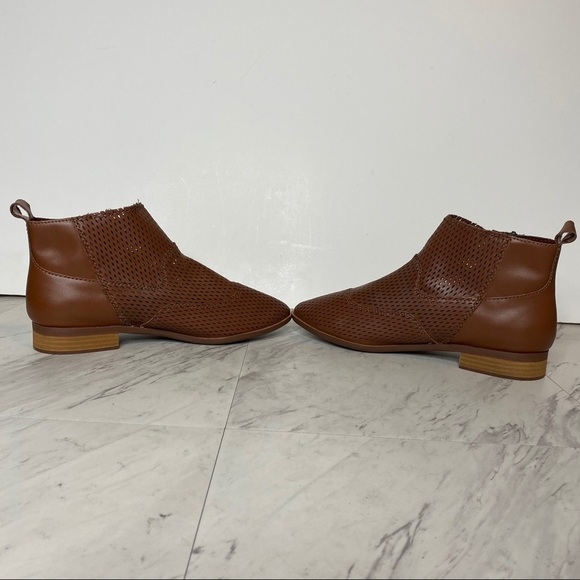 New! Kelsi Dagger Alaska Brown Leather Bootie 10 - Picture 5 of 14